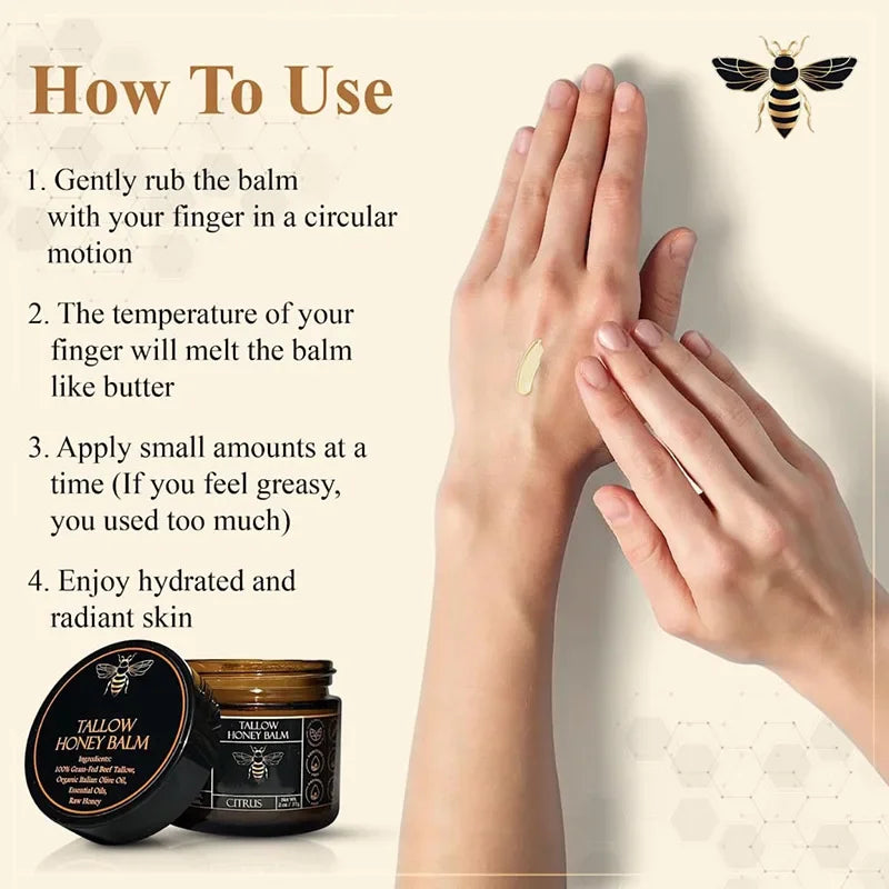 Tallow & Honey Balm